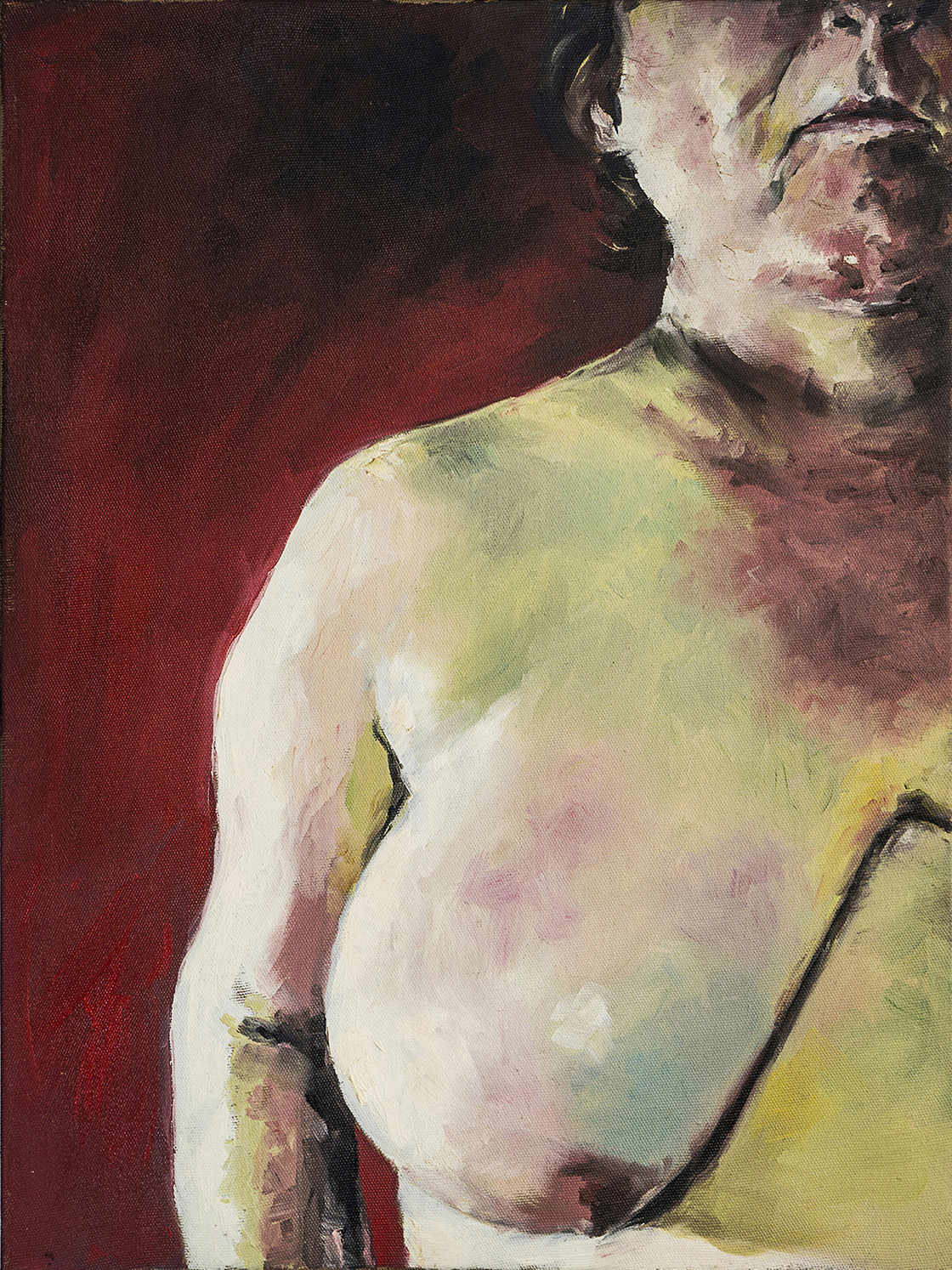 2011 - LOURDES (Nude) - 30X40 - Jônatas Milagres Campos - oil on canvas - art